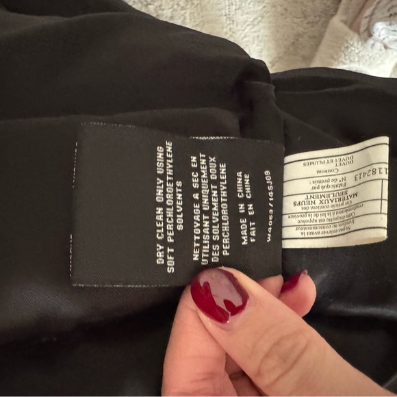 SAM. Parka Coat Fur Jacket Size S - Picture 12 of 13